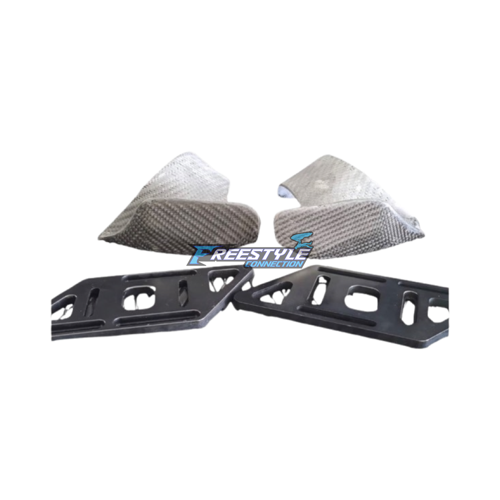 LSP V2 Carbon Adjustable Footholds + Plates